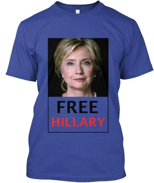 

Free Hillary Clinton TTshirt Made in the USA Size S to 5XL L