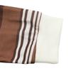 TEMU 2026 Autumn/Winter Women's Retro Striped Polo Collar Half-Zip Loose Hoodie