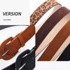 Suede Material Women's Belt Simple Design Waist Belt Decorative Decorative Belt  Dress Matching