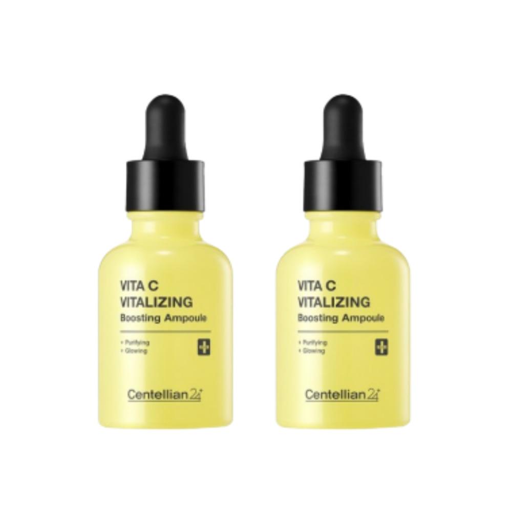 Centellian24 Vita C Vitalizing Boosting Ampoule Brightening & Radiance Care Set (20ml x 2)