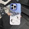 Snow Skiing Space Phone Case For iPhone 17 Cases iPhone Air  16 15 14 13 12 11 Pro Max XS X XR 7 8 Plus Shockproof Back Cover
