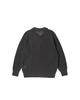 WORTHWHILE MOVEMENT Paper Collar Cardigan (Dark Brown)