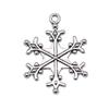 Snowmen Charms Snowflake Pendants For Winter Christmas Themed Jewelry
