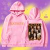 KATSEYE-BEAUTIFUL CHAOS Print Hoodie Men Women Long Sleeve Pullover Sweatshirt 60810-7 Black