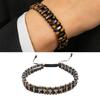 Unique Handcrafted Beaded Stretch Bracelet With Mixed Crystals Delicate Wristband For Protections And Wellness