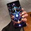 Cosmic Starry Sky Pattern Phone Case For Samsung Galaxy S26 S25 S24 S23 S22 S21 S20 Ultra Plus FE 5G Black Soft TPU