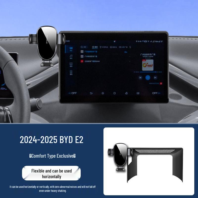 BYD e2 2024 Car Holder: Luxury & Comfort Navigation Screen Accessory Standard