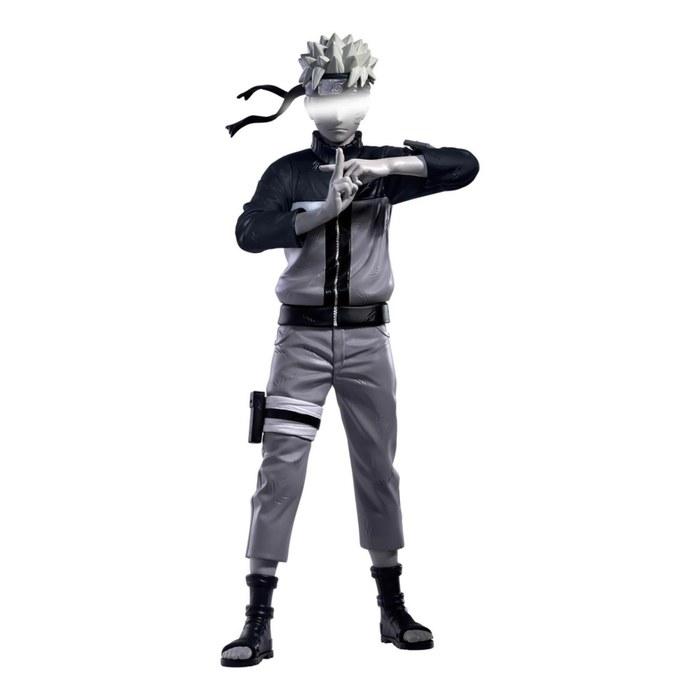 NA*RUTO Naruto Shippuden Noir Edge Collection UZUMAKI NARUTO Figure (Approx. 23cm)