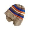 Children's Hats Autumn and Winter Girls Pullover Knitted Hat Colored Wool Hat Boys Baby Warm Ear Protector