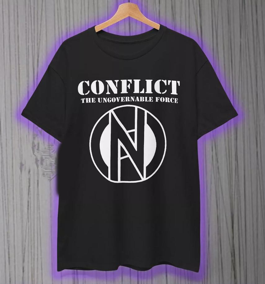 CONFLICT Ungovernable Force T-shirt size S-5XL XXXL