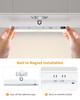 WILLED 2PC Motion Sensor Lights Indoor Bar Kitchen Lights with Motion LED Bar 60 for Kitchen Stairs Lights, Sensor, Rechargeable, Sensor, Cabinet,