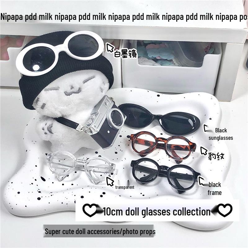 10cm BJD Doll Star Goggles - Popular Internet Celebrity Style Accessories