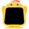 LCD Writing Tablet Christmas Hat Cartoon Owl Shape Children Yellow Drawing Graffiti Board