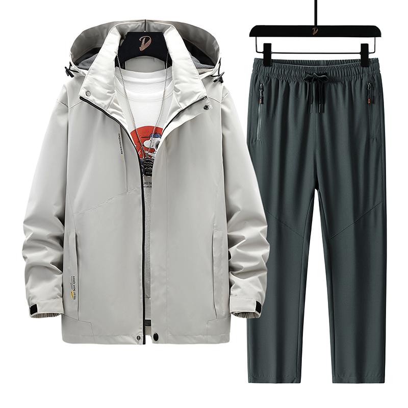 Charge Jacket Outdoor Hiking Suit Couple Set Spring and Autumn Jacket Men