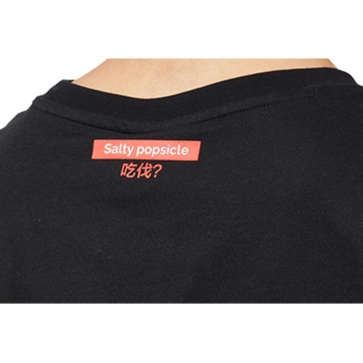 New Balance T Shirts Unisex Black Crew Neck Moderate AMT02374-BK