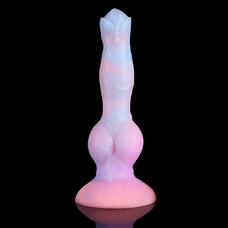 Mixed Color Luminous Alien Harem Anal Plug Collection Adult Sex Toy SM Female Masturbator Dildo