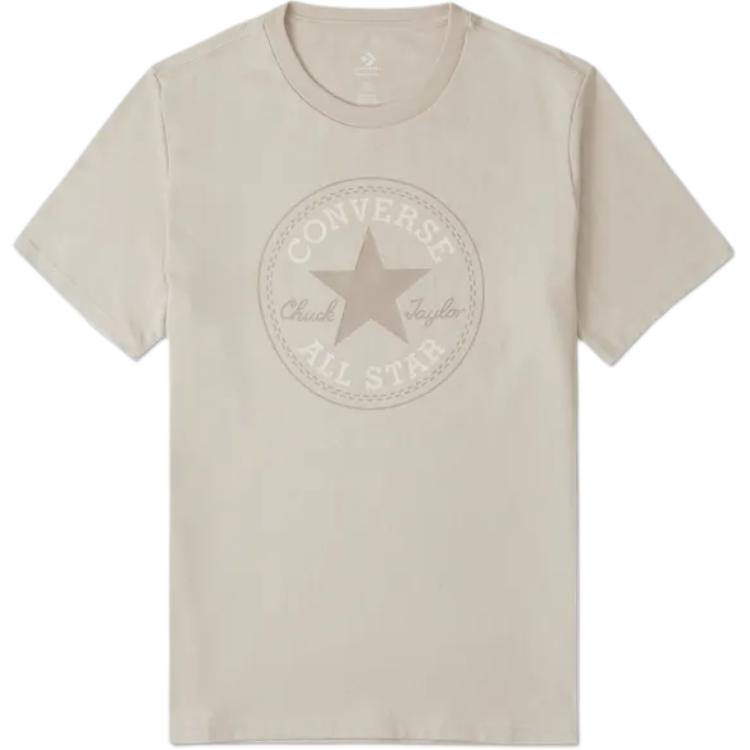 Converse T Shirts Unisex Brown Crew Neck Moderate 10025459-A21 L
