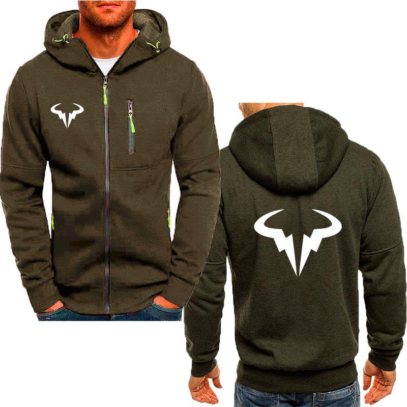 Echo Vintage 2026 Modieuze heren hoodie Rafael Nadal print comfortabele hoodie L-3XL L