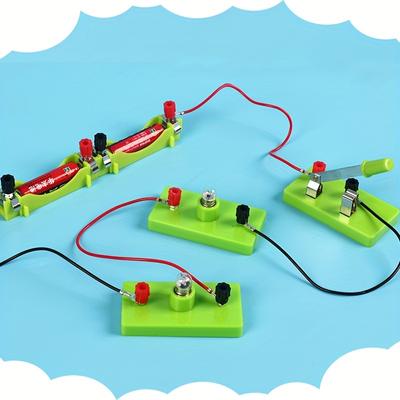 תלמיד עשה זאת בעצמך ניסויים פיזיים מקבילים וסדרתיים במעגל נורות, סט ציוד ניסיוני להוראת איידס, הרכבת צעצועי מתנה