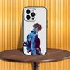 L-Perduto Nella N-Nuvola Per iPhone 17,16,15,14,13,12,11,Air,X,XR,Pro,Max,Plus Cover Nera in Silicone Morbido Custodia per Telefono