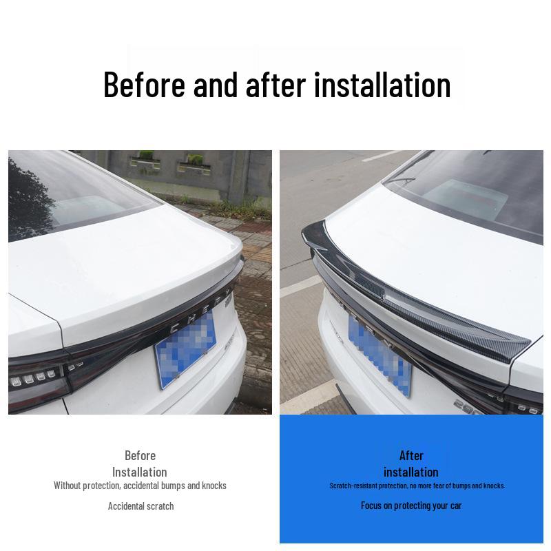 Chery Arrizo 8 Black Warrior No-Drill Rear Spoiler Kit