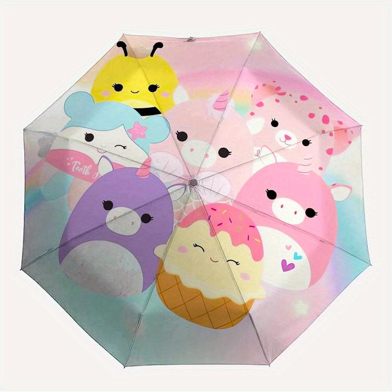 1pc Cute Creatures Themed High-quality Umbrella,Automatic Opening and Closing Umbrella,Multi-functional Umbrella G0811376
