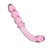 2-in-1 Glass Anal Beads And Butt Plug Hard Dildos Vaginal Anus Dilator Prostate Massager for Men And Women Masturbator Sex Toy