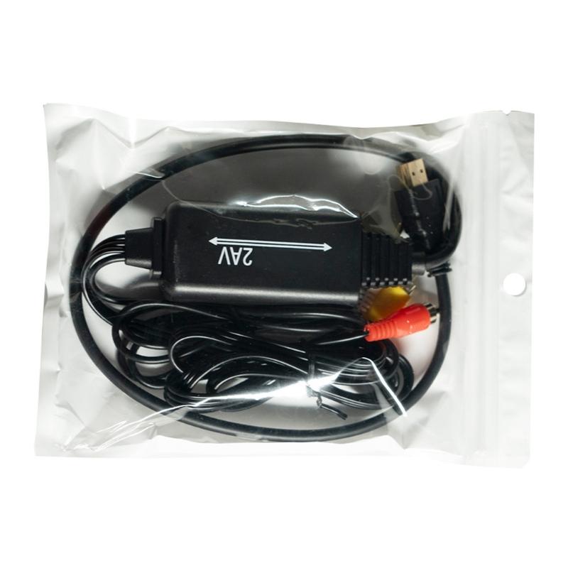 1080P A V to HDTV Converters A V to HDTV Adapter for VHS Players and Game Consoles Easy Plugs and Play Adapter