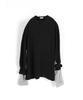 New Chief Chic D.P. Overlayer Cuff Slub Long Sleeve (Black)
