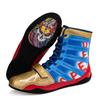 Boxing Shoes Men's Sanda Shoes High Top Fighting Competition Professional Training Shoes Wrestling Shoes Women's Boots Muay Thai Fighting Shoes