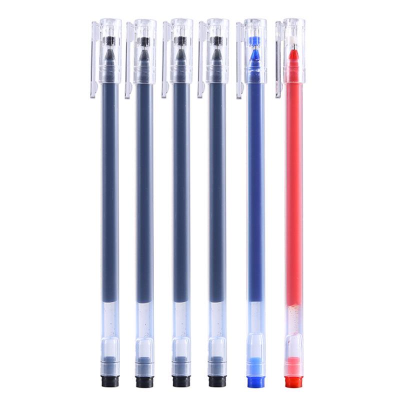 High-Capacity Needle Point Gel Pen, 0.5mm, for Students and Exams