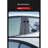 For Kia K5 Optima 2011-2015 2012 2013 2014 Window Center Pillar Film Trim Cover B C Posts Sticker Column Car Accessorie