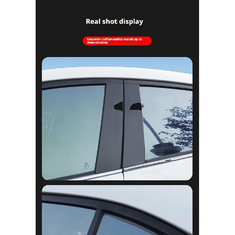 For Kia K5 Optima 2011-2015 2012 2013 2014 Window Center Pillar Film Trim Cover B C Posts Sticker Column Car Accessorie