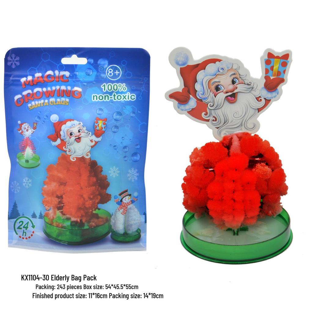 Magic Watering Crystal Christmas Tree - Children's Science Experiment Snowflake Toy