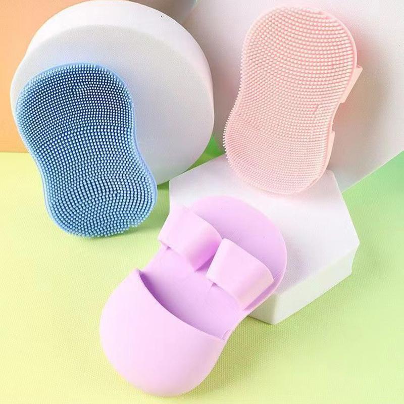 Silikonový obličejový čisticí kartáček Masážní přístroj na obličej Péče o pleť Exfoliační čisticí nástroj Mini kosmetický nástroj Měkký Hloubkový čisticí Exfoliátor