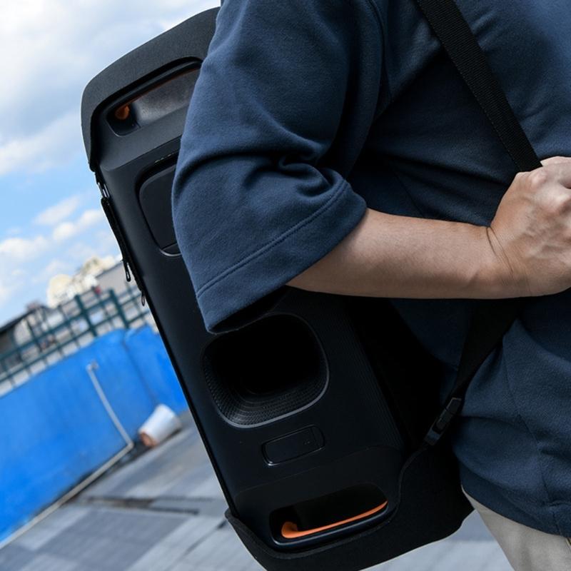 Portable Speakers Carrying Case Protective Travel Cover With Shoulder Straps For Partybox110 Speakers Music Devices