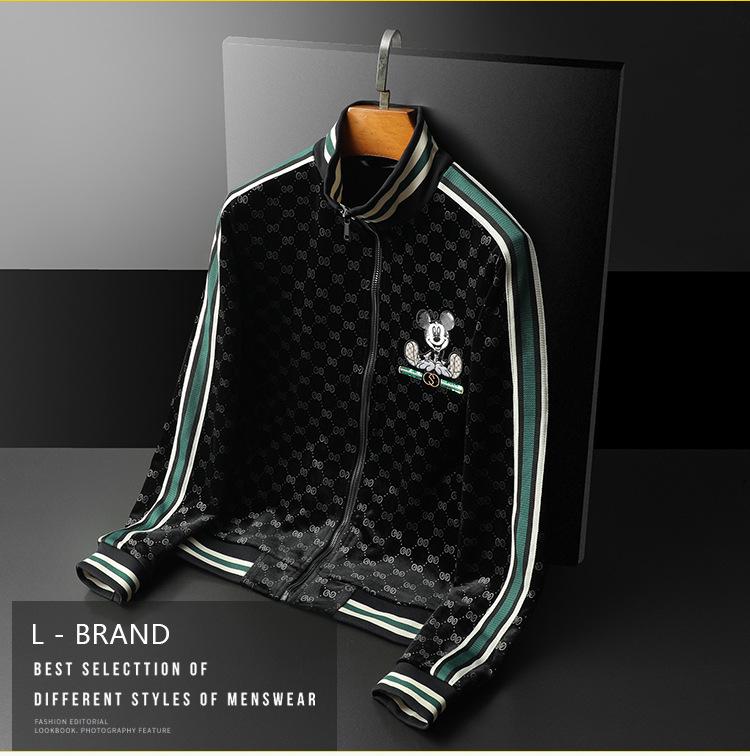 2025 Spring & Autumn Men's European Style High-Quality Jacket