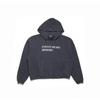 Mens Oversized Distressed Washed Hoodie With Letter Print Loose Fit Cotton Sweatshirt Fall
