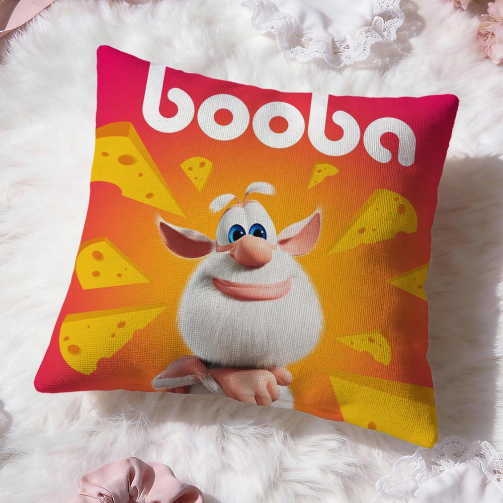 

Мила наволочка для подушки Fourbob Booba, преміум-комфорт, двостороння наволочка для подушки -Дизайн Два в одному для будь-якої кімнати та салону автомобіля 30cmx30cm