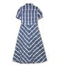Penfield Check Shirt Dress Dark Indigo_Fs2Ws81F