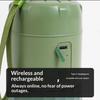 12PSI High Pressure Air Pump Portable Rechargeable Electric Inflator for Camping Tent Mattress Boat