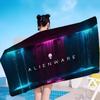 Dell Alienware A-Animation Pc Gaming Microfiber Blanket Quick Drying Beach Towels Printing Super Absorbent Pool Towel Blanket
