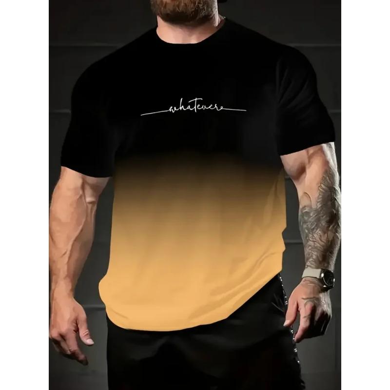 Casual Loose Short Sleeves Comfortable Versatile Short Sleeves Fashionable T-Shirts Men’s
