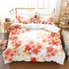 Flower Duvet Cover Set For Girls Women Bedroom Decor 3d Digital Print Polyester Comforter Cover Quilt Cover King Queen Full Size