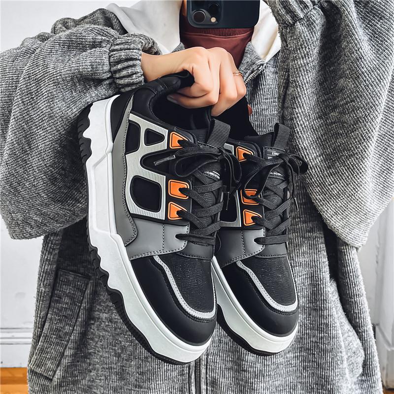 Męskie Casualowe Cztery Pory Roku Moda Studenci Wygodne Sneakersy Chłopcy Modne Miękka Podeszwa Oddychające Buty