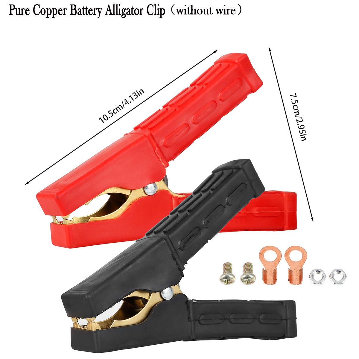 

1.8 М 500А Пускові дроти для автомобільного акумулятора Кабель для запуску живлення Перемички Бустерний кабель Лінія Для автомобілів Вантажі Позашляховики З затискачами Кліпси