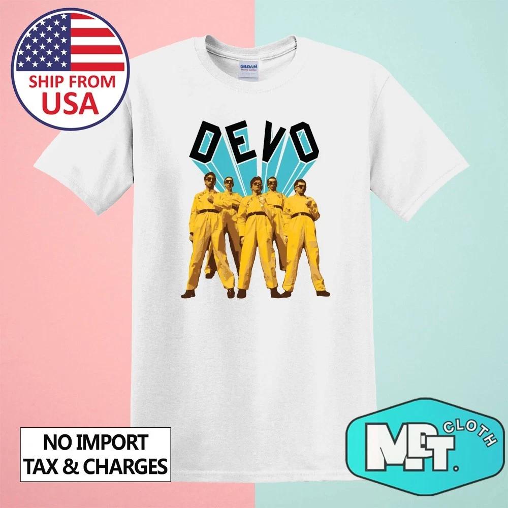 Devo Men s White Size S-5XL S