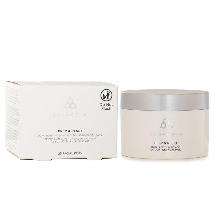 CosMedix Prep & Reset Double-Sided Lactic Acid Exfoliating Facial Pads