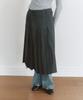 Ceme Pleats Wrap Skirt(Cc)