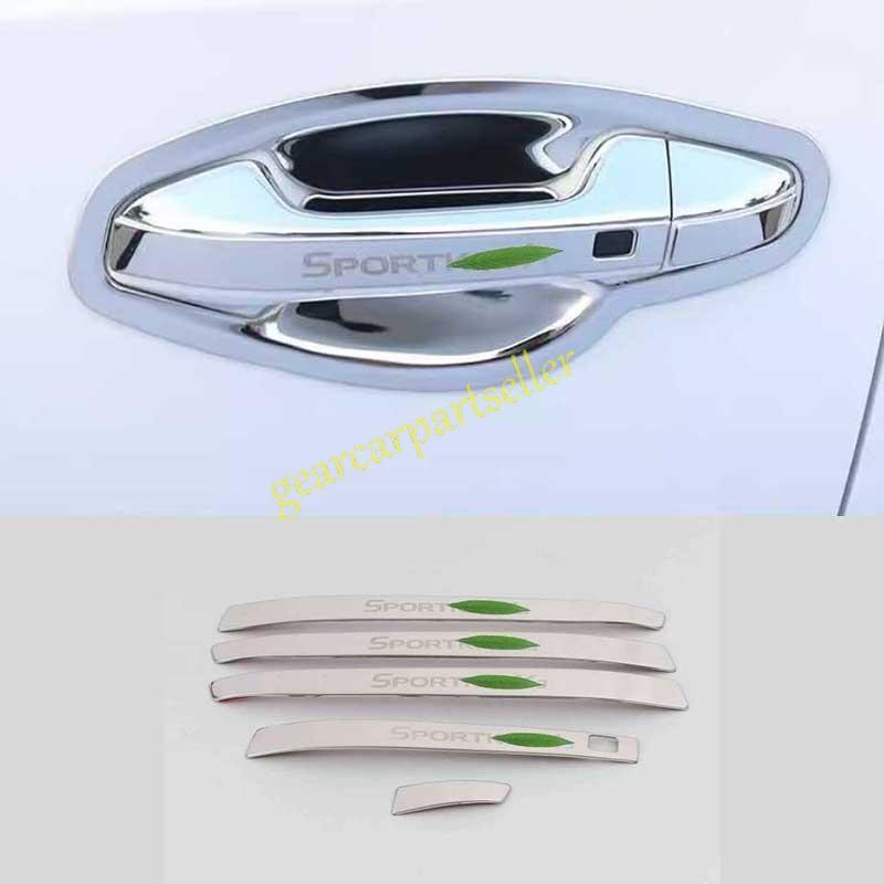 For Kia Forte K3 19-2024 Chrome Steel Exterior Outside Door Handle Cover Trim